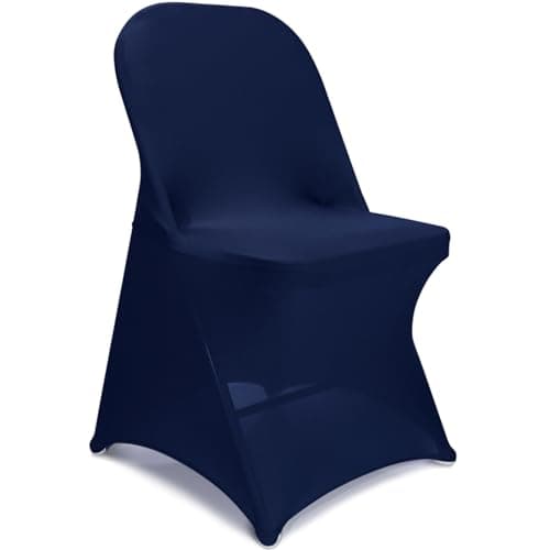 Elastic Chair Covers for Event Decor (Navy Blue)