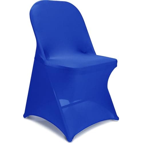 Elastic Chair Covers for Event Decor (Navy Blue) — Royal Blue