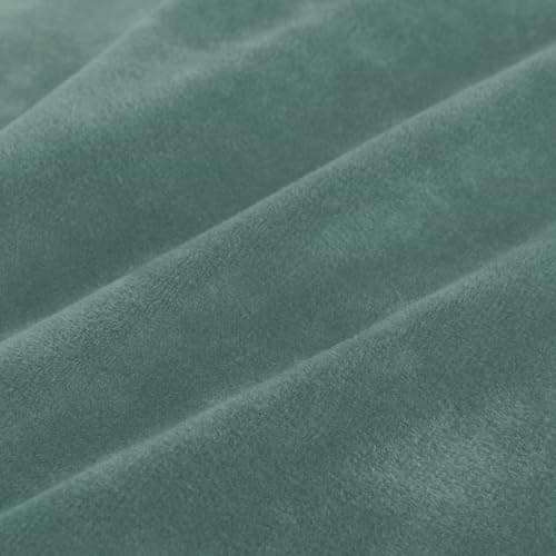 ZNSAYOTX Luxury Velvet Couch Cover, Grey, 72"-92" Stretch Sofa Protector — Pea Green