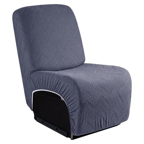Ruaozz Oversized Reclining Armless Chair Cover