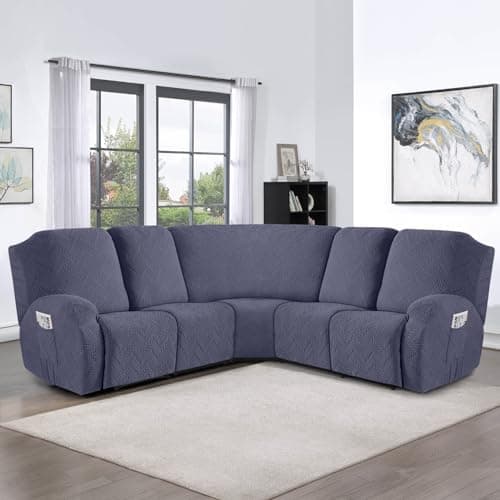 Ruaozz Oversized Reclining Armless Chair Cover