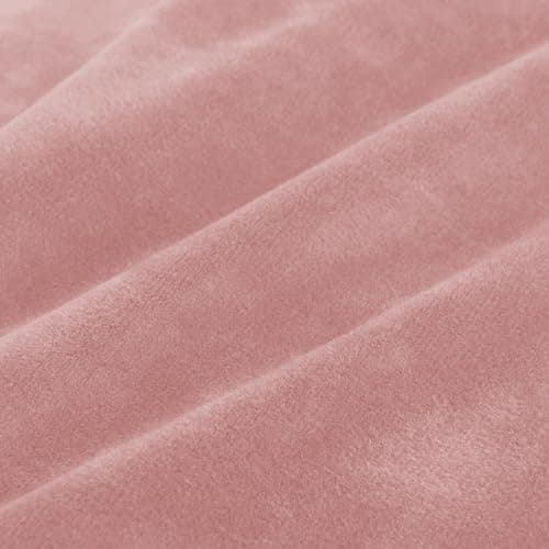 ZNSAYOTX Luxury Velvet Couch Cover, Grey, 72"-92" Stretch Sofa Protector — Rose