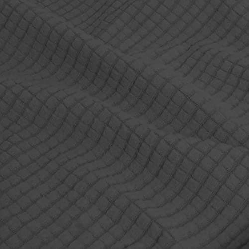 Easy-Growing Couch Cover with 3 Cushion Covers, Dark Gray Spandex Protector — Dark Gray