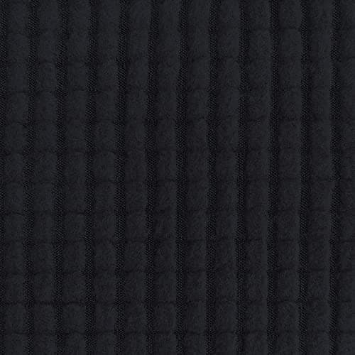 Stretch Sofa Cover for 3 Cushion Couch, Furniture Protector for Dogs - Black — Black