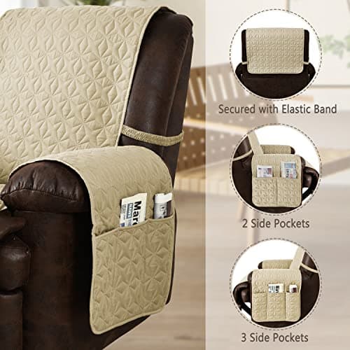 Waterproof Recliner Chair Covers for Pets and Dogs