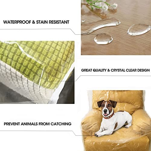 Plastic Armchair Covers (2 Pack)