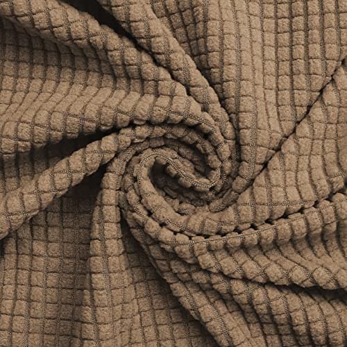 Oversized Sofa Slipcovers for 3 Cushion Couch with Elastic Bottom, Suitable for Kids and Pets (X-Large, Black) — Camel