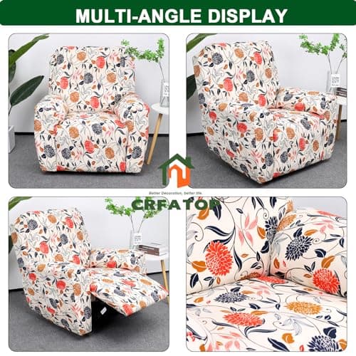 CRFATOP Stretch Recliner Cover Slipcovers for Lazy Boy Furniture
